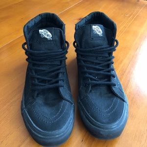 Vans canvas sk8-hi woman’s size 8
